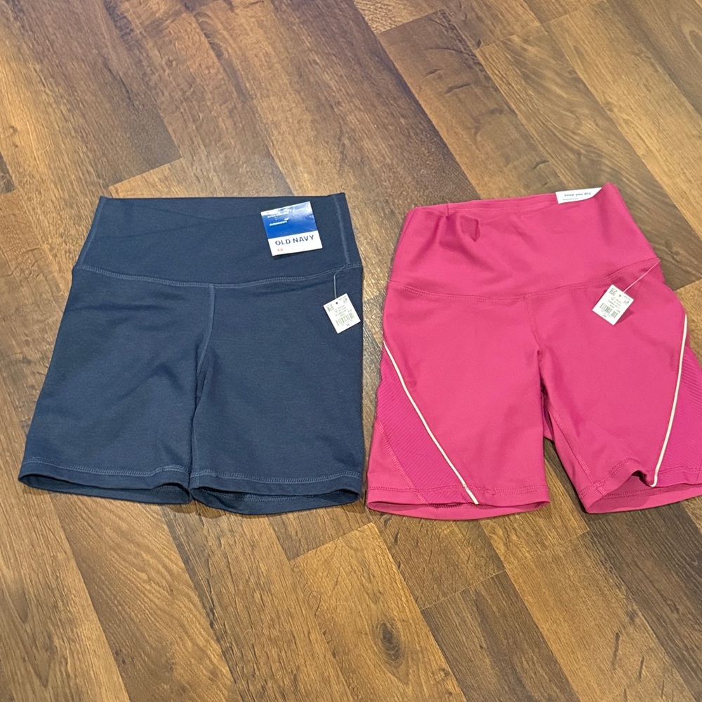 NWT Old Navy Active Shorts Set of 2 Pair (size XS)